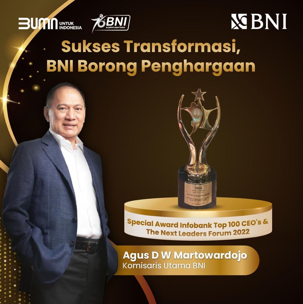 E - Sinergi46 - Sukses Transformasi, BNI Borong Penghargaan